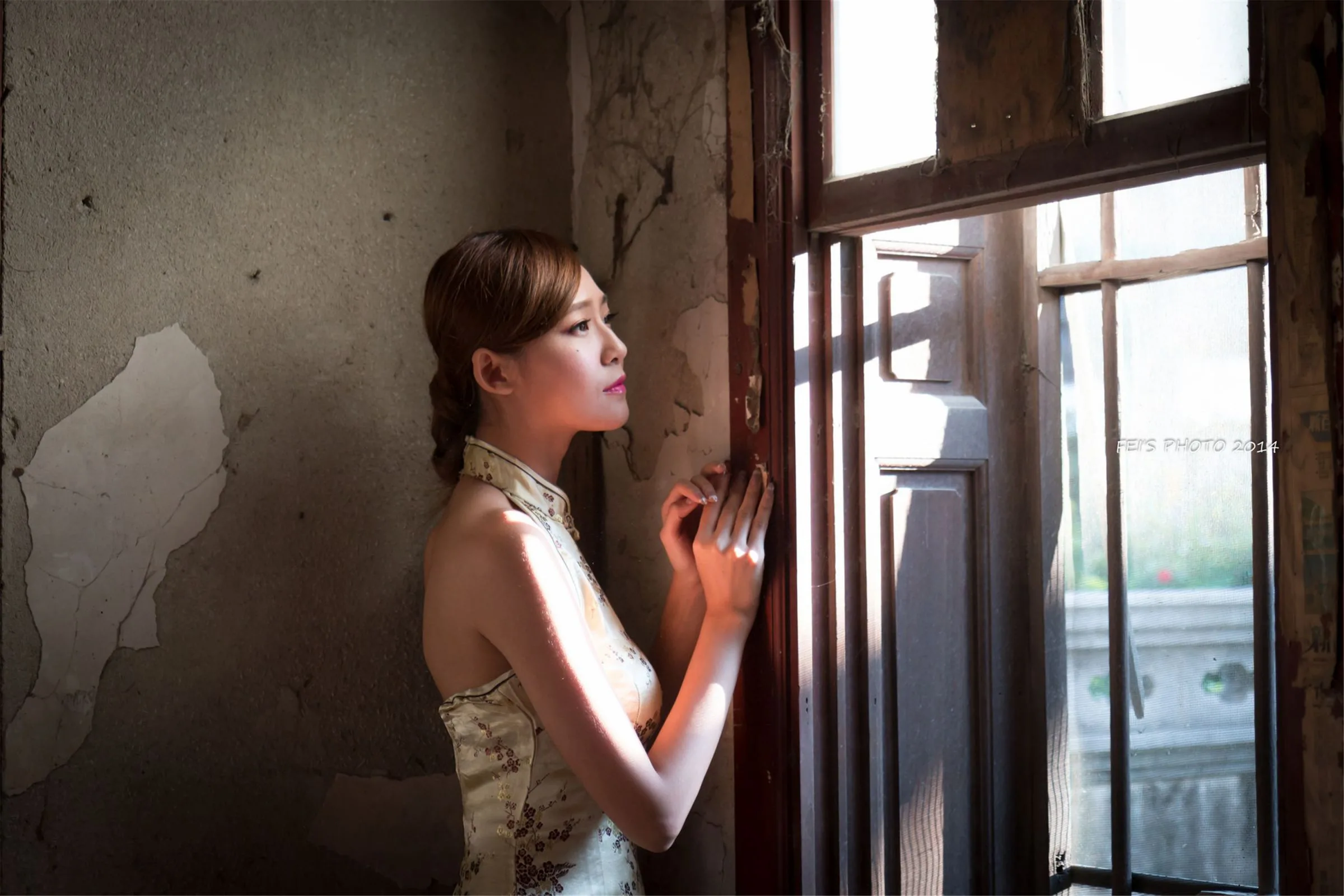[Buổi chụp ảnh ngoài trời của Beautyleg] Winnie Xiaoxue - Ảnh độ phân giải cao về bộ sườn xám được chụp tại studio chụp ảnh đường phố Ju Kui Ju. - 14