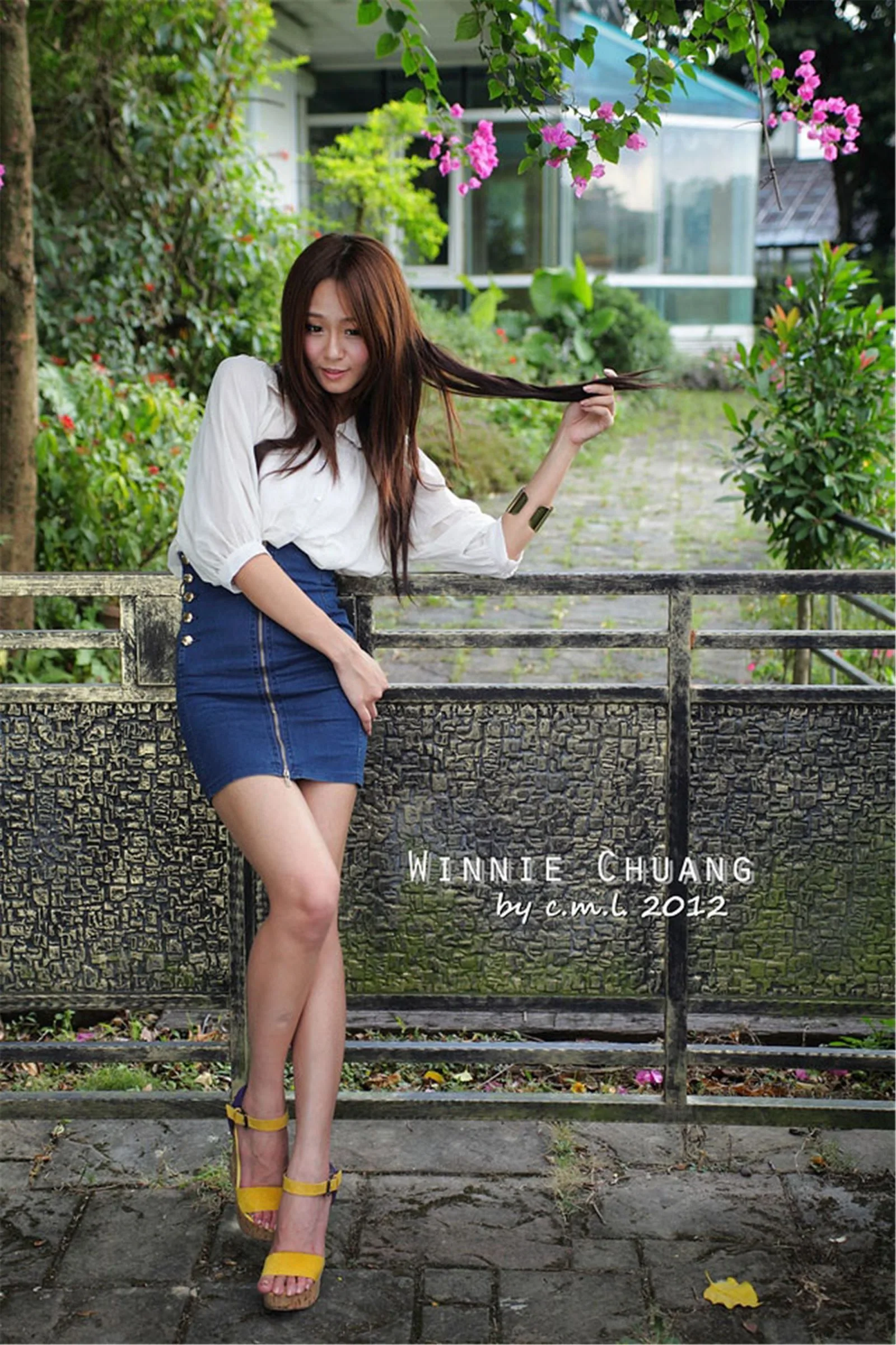 [Tập đặc biệt của Beautyleg] Winnie Xiaoxue - Hình ảnh độ phân giải cao về buổi chụp ảnh ngoại cảnh thanh lịch tại Đại học Quốc gia Đài Loan - 40