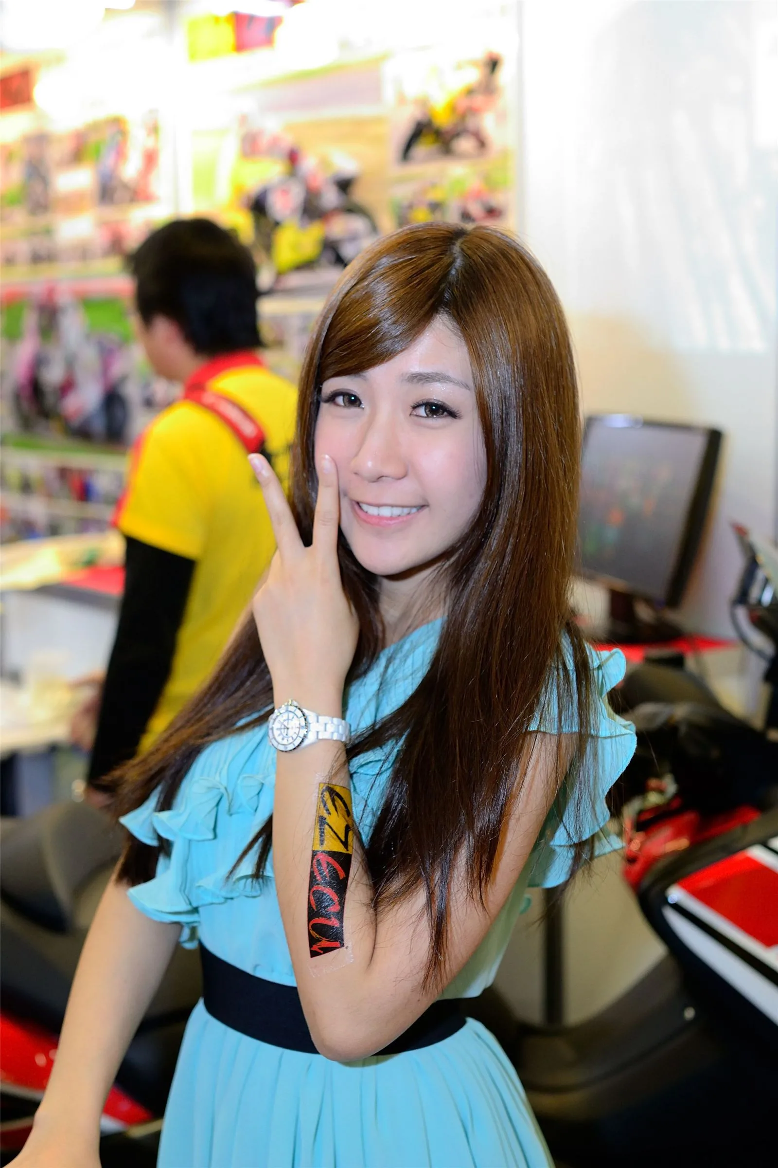 [Tập đặc biệt của Beautyleg] Ảnh do SHOWGIRL chụp tại Triển lãm Điện tử Kỹ thuật số Đài Bắc, tháng 3 năm 2013 - 9
