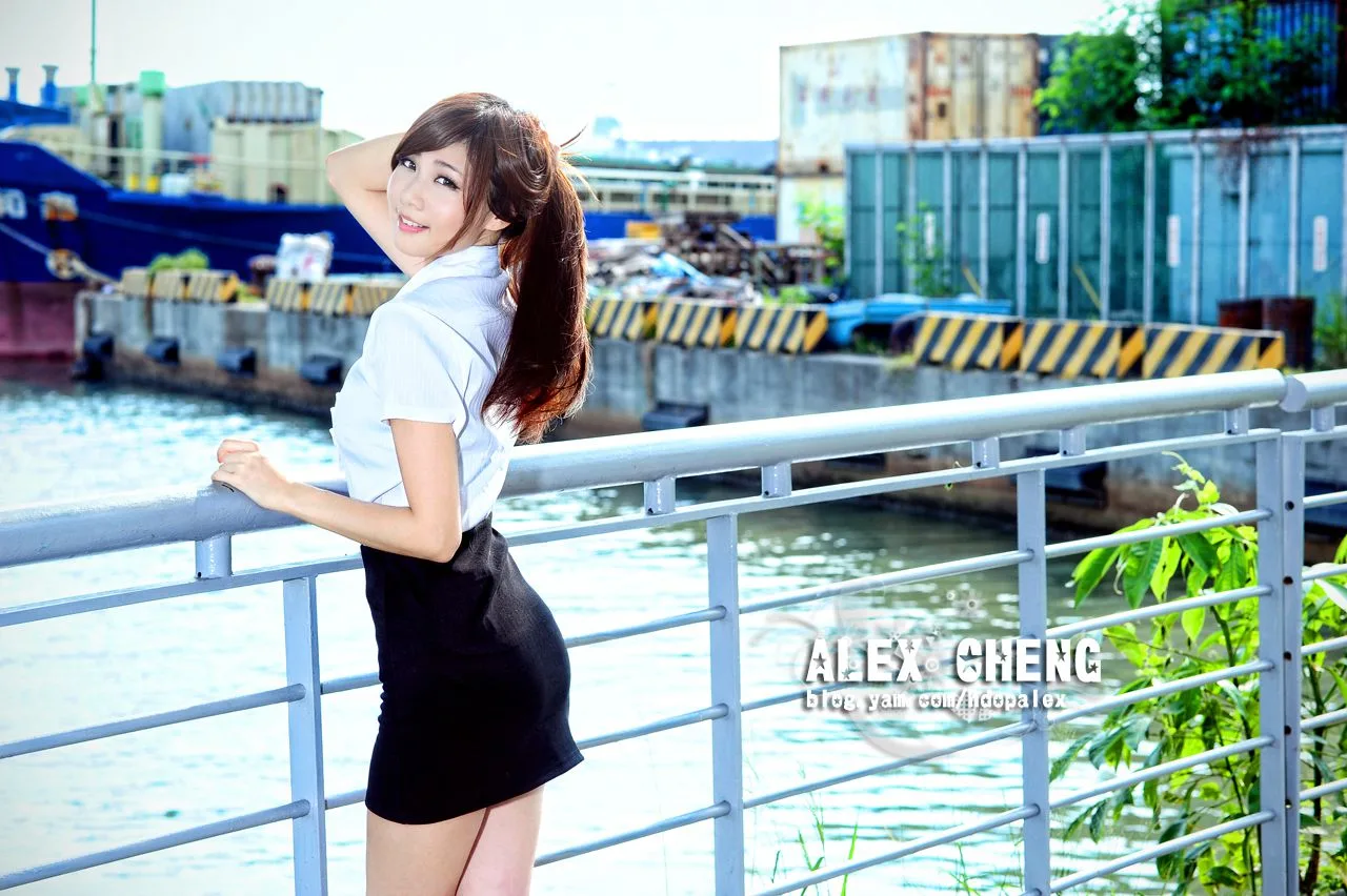 [Phiên bản đặc biệt BEAUTYLEG] Bộ ảnh ngoại cảnh cầu cảng Shin Kong, Cao Hùng, Trương Diêm Chu - 8