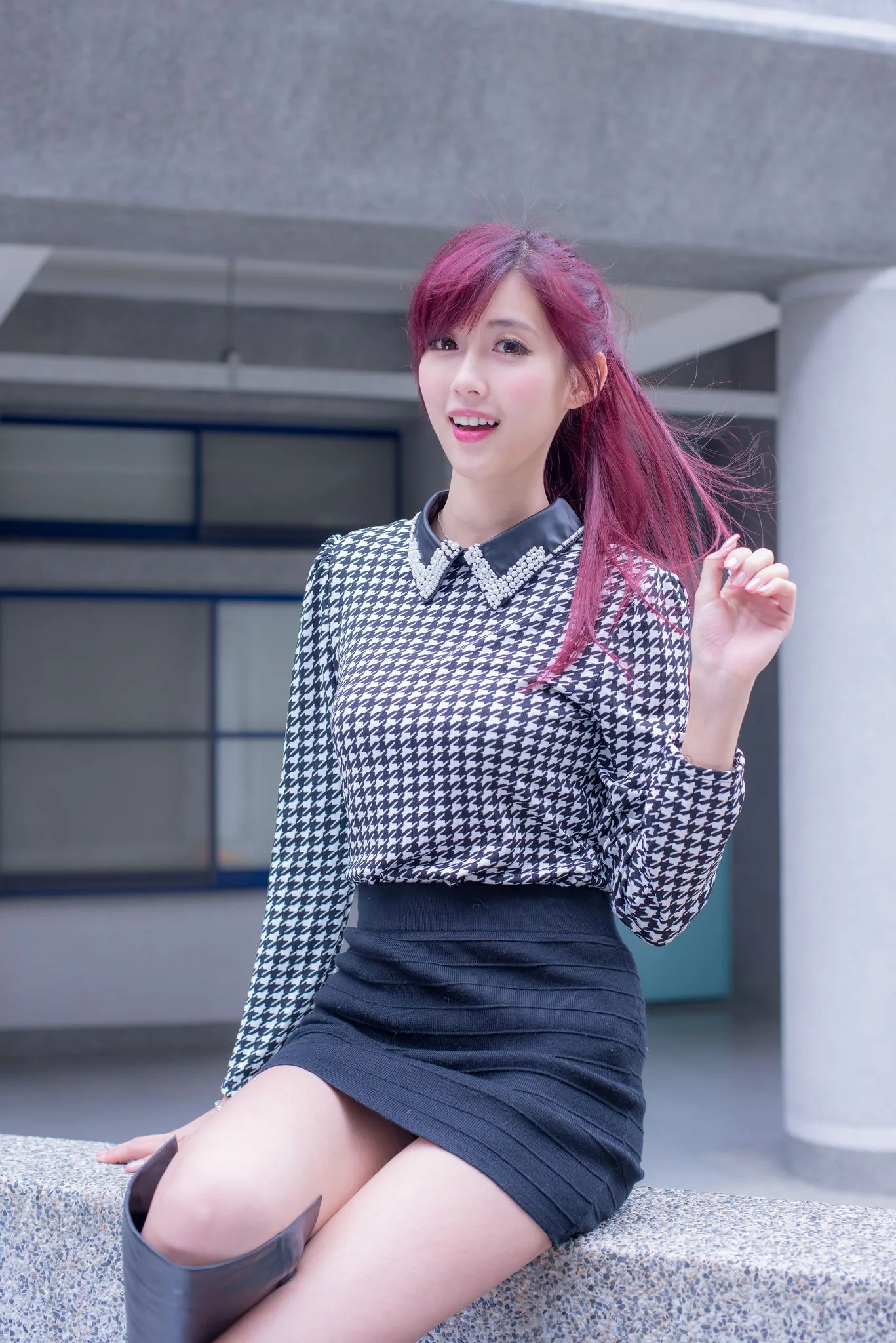 Bộ ảnh thời trang đường phố công sở của người mẫu nữ xinh đẹp và ngọt ngào Kila Liao Tingling. - 50