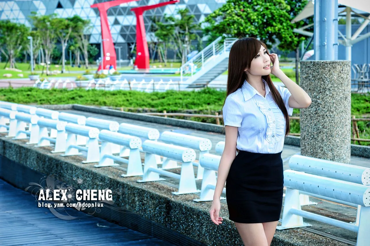 [Phiên bản đặc biệt BEAUTYLEG] Bộ ảnh ngoại cảnh cầu cảng Shin Kong, Cao Hùng, Trương Diêm Chu - 3