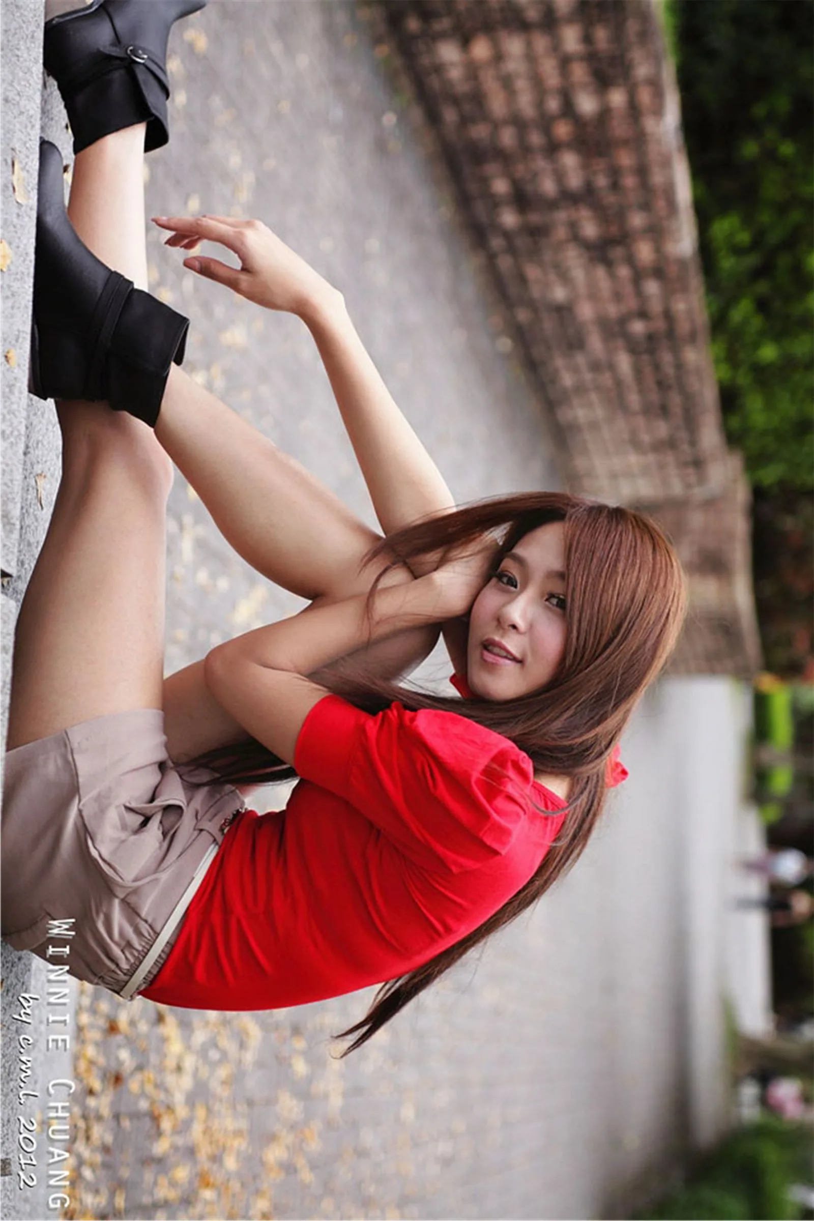 [Tập đặc biệt của Beautyleg] Winnie Xiaoxue - Hình ảnh độ phân giải cao về buổi chụp ảnh ngoại cảnh thanh lịch tại Đại học Quốc gia Đài Loan - 20