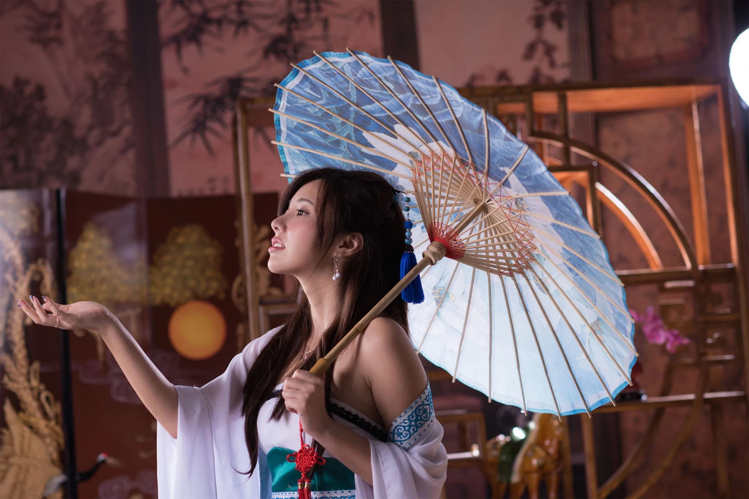 [Tập đặc biệt của Beautyleg] Chụp ảnh chân dung phong cách Trung Hoa cổ điển của Chen Siying Zora tại studio Qin Er. - 34