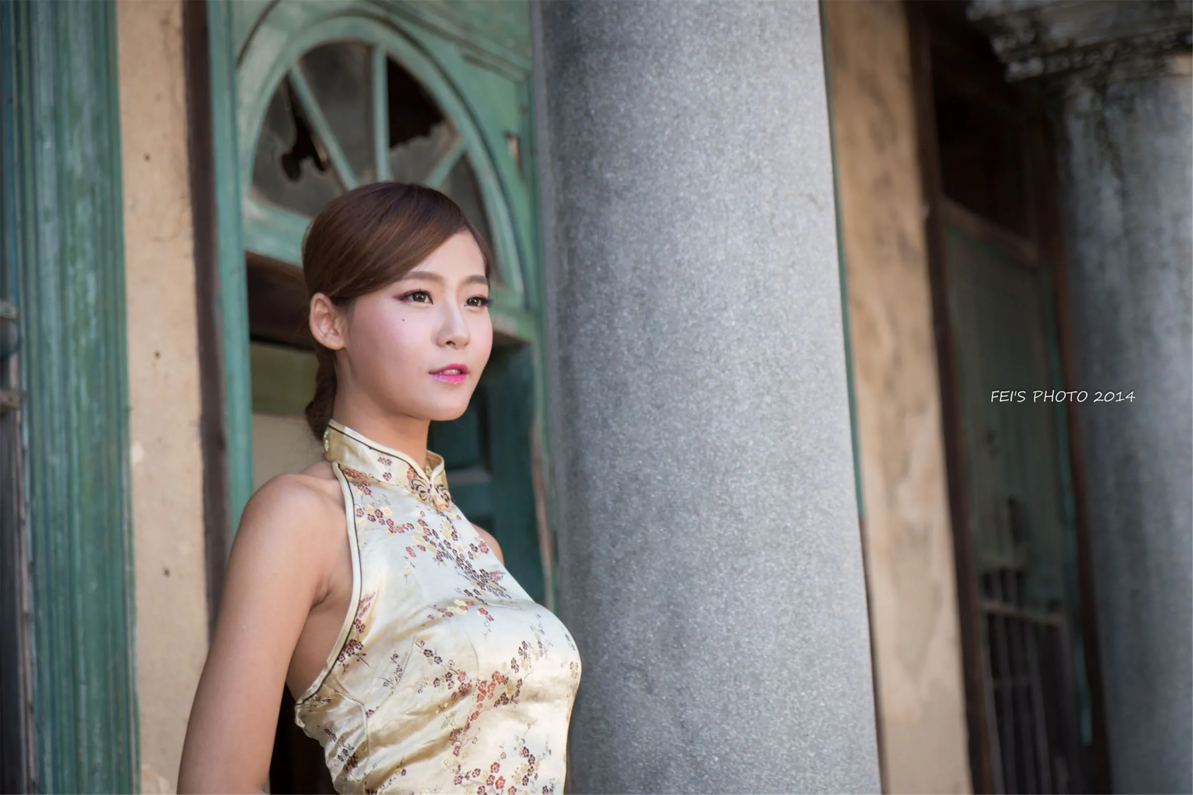 [Buổi chụp ảnh ngoài trời của Beautyleg] Winnie Xiaoxue - Ảnh độ phân giải cao về bộ sườn xám được chụp tại studio chụp ảnh đường phố Ju Kui Ju. - 35