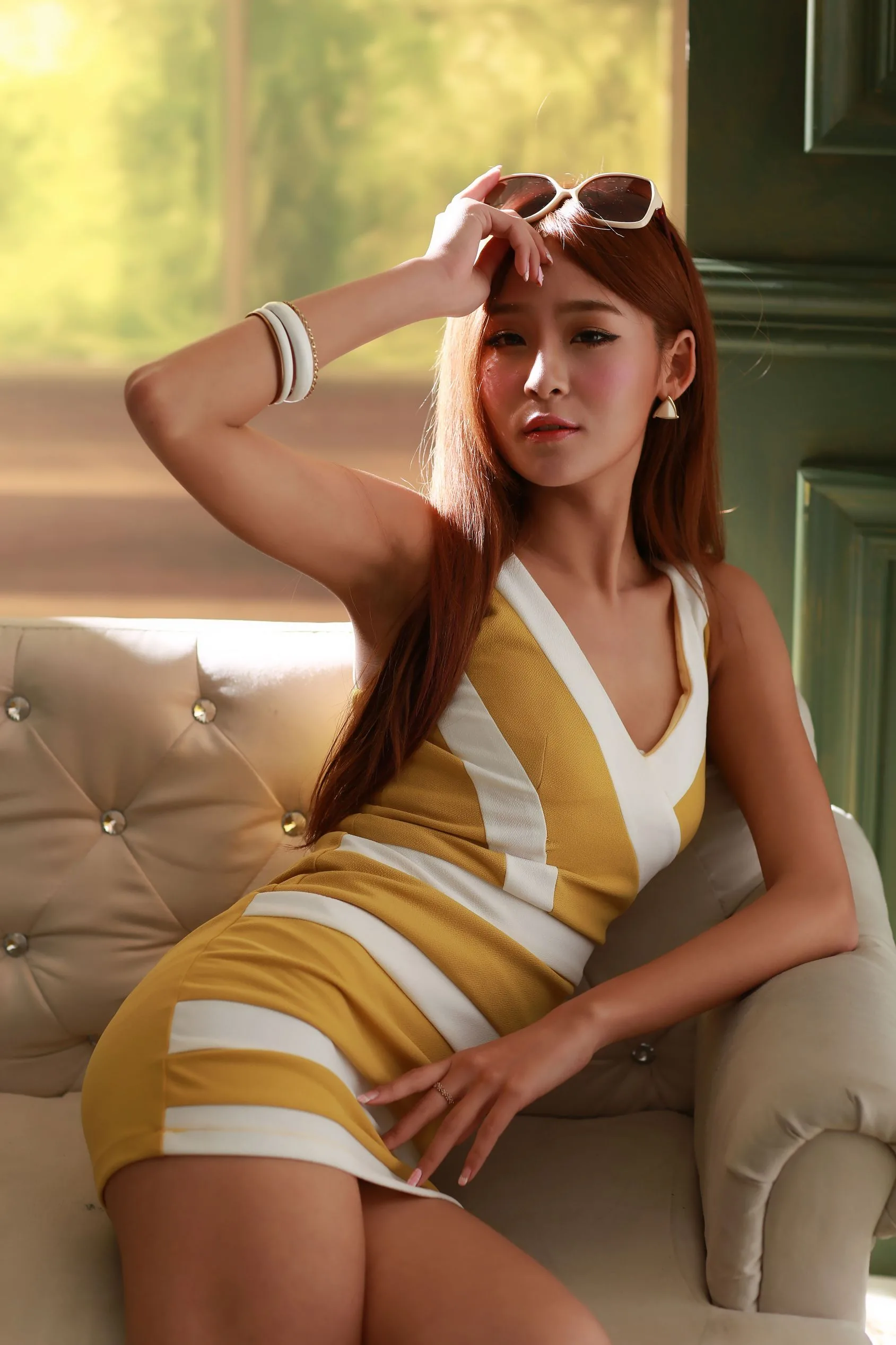 [Bộ ảnh tặng kèm Beautyleg] Người mẫu chân dài Đài Loan Winnie Xiaoxue - Buổi chụp ảnh thời trang tại Qin Er Studio - 73