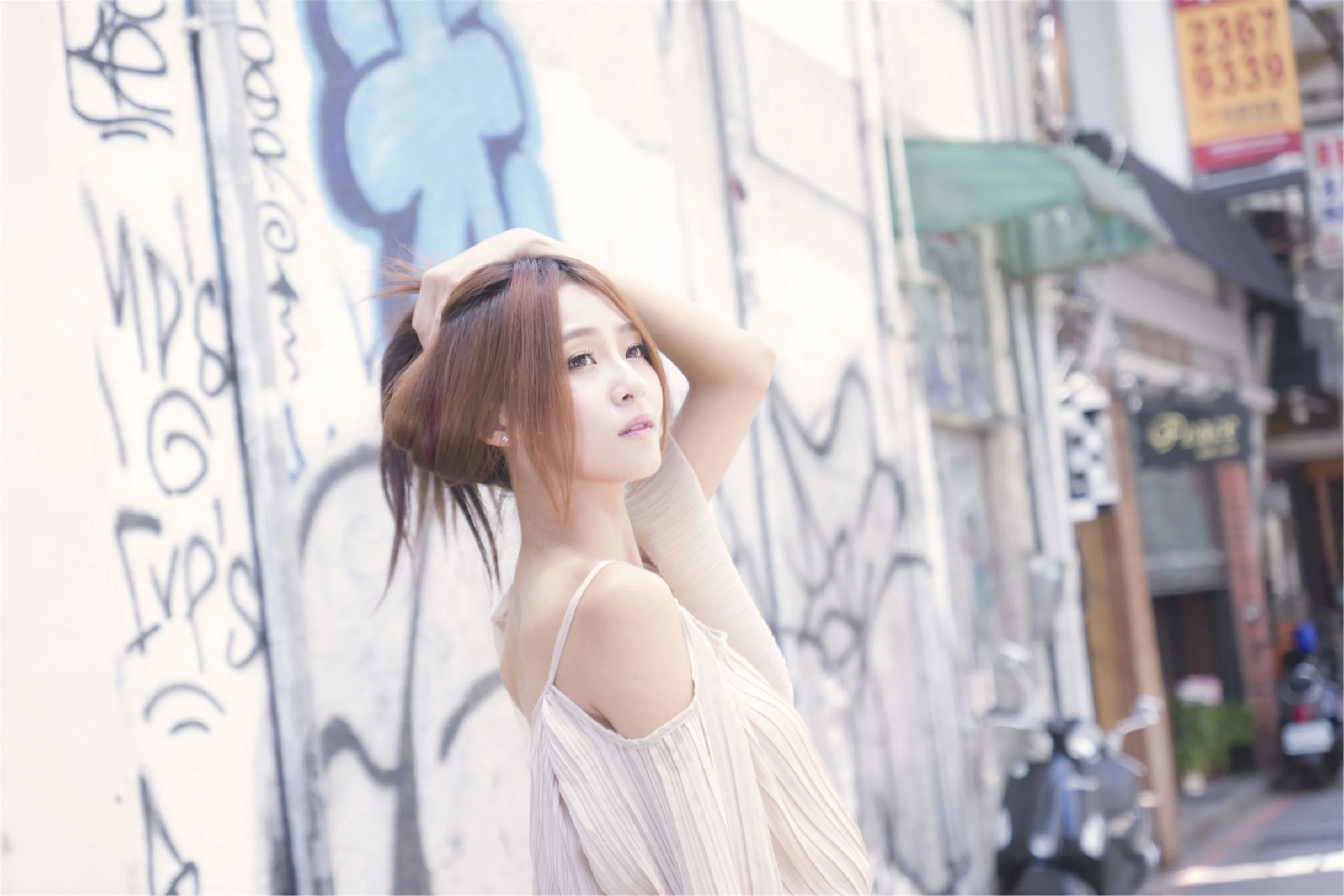 [Buổi chụp ảnh ngoài trời của Beautyleg] Winnie Xiaoxue - Bộ ảnh phong cách đường phố dưới ánh nắng mặt trời độ phân giải cực cao - 17