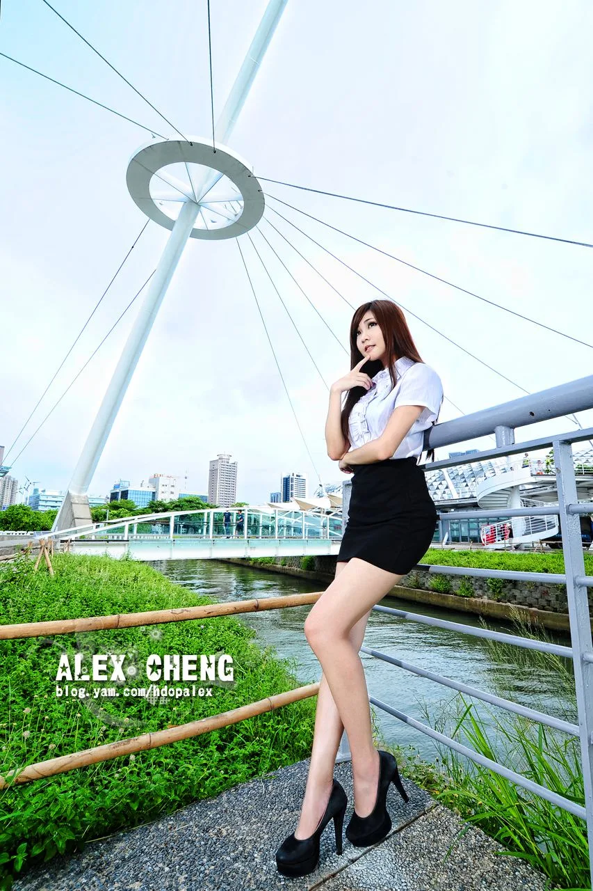 [Phiên bản đặc biệt BEAUTYLEG] Bộ ảnh ngoại cảnh cầu cảng Shin Kong, Cao Hùng, Trương Diêm Chu - 11