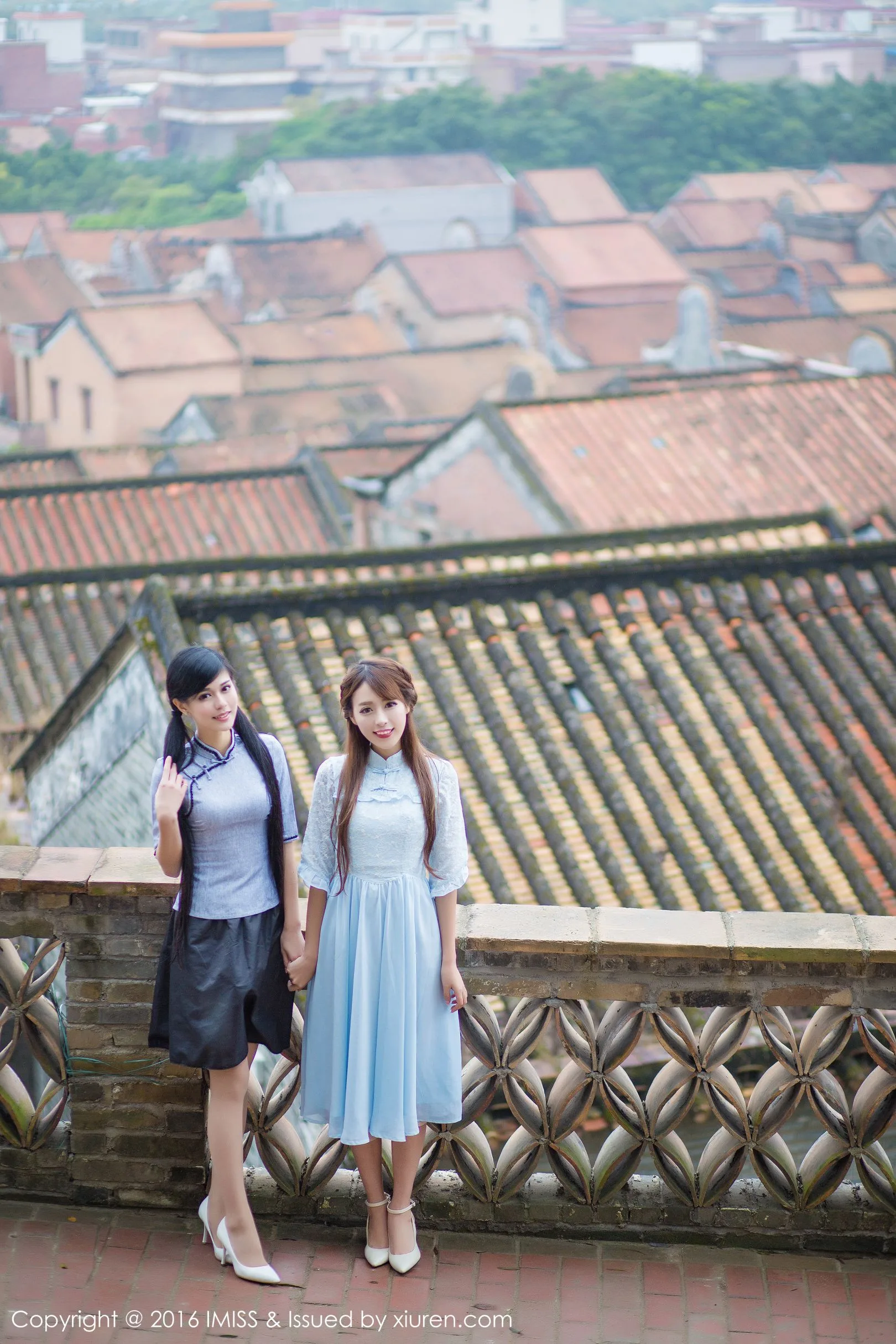 [IMiss Love Honey Club] Tập 070 Wang Manni & Tan Xiaoya - Bộ sưu tập phong cách đường phố tươi tắn và dễ thương - 45