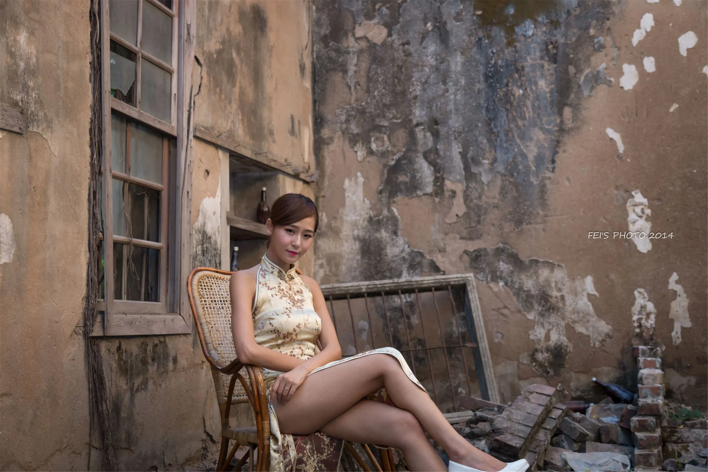 [Buổi chụp ảnh ngoài trời của Beautyleg] Winnie Xiaoxue - Ảnh độ phân giải cao về bộ sườn xám được chụp tại studio chụp ảnh đường phố Ju Kui Ju. - 34