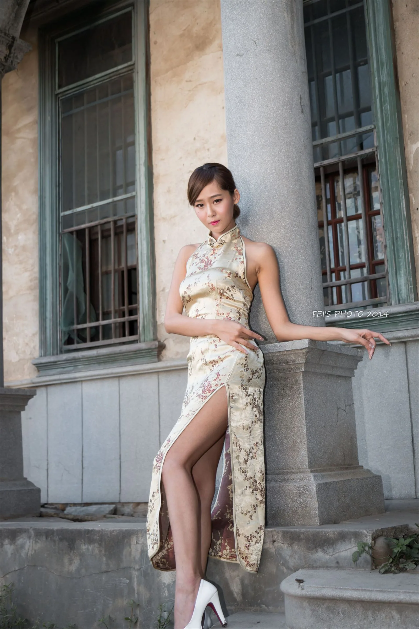 [Buổi chụp ảnh ngoài trời của Beautyleg] Winnie Xiaoxue - Ảnh độ phân giải cao về bộ sườn xám được chụp tại studio chụp ảnh đường phố Ju Kui Ju. - 8