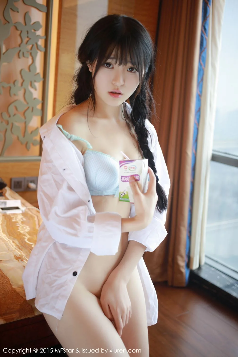 [Học viện người mẫu MFStar] Tập 025 Yi Xiaoqi MoMo - Bộ ảnh nữ sinh Thành Đô - 45