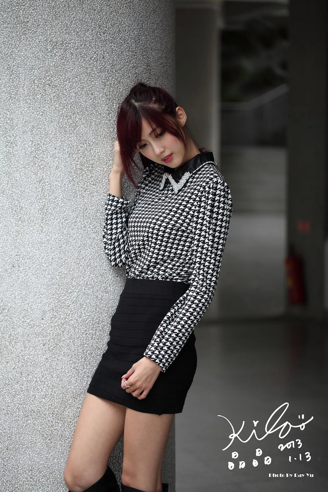 Bộ ảnh thời trang đường phố công sở của người mẫu nữ xinh đẹp và ngọt ngào Kila Liao Tingling. - 44