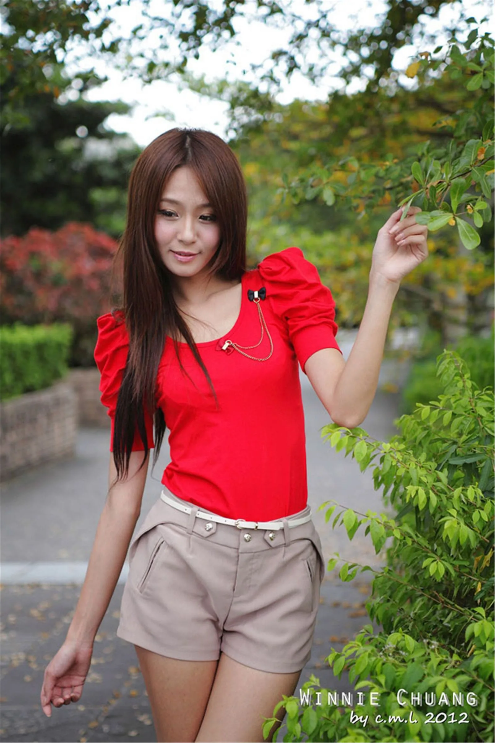 [Tập đặc biệt của Beautyleg] Winnie Xiaoxue - Hình ảnh độ phân giải cao về buổi chụp ảnh ngoại cảnh thanh lịch tại Đại học Quốc gia Đài Loan - 19