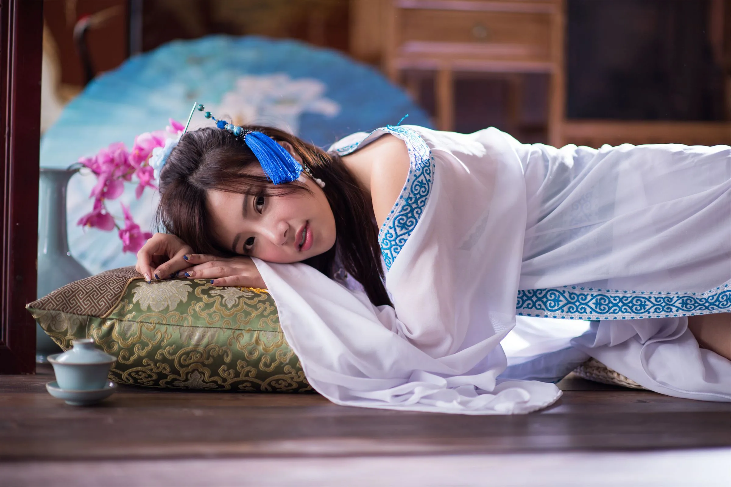 [Tập đặc biệt của Beautyleg] Chụp ảnh chân dung phong cách Trung Hoa cổ điển của Chen Siying Zora tại studio Qin Er. - 18