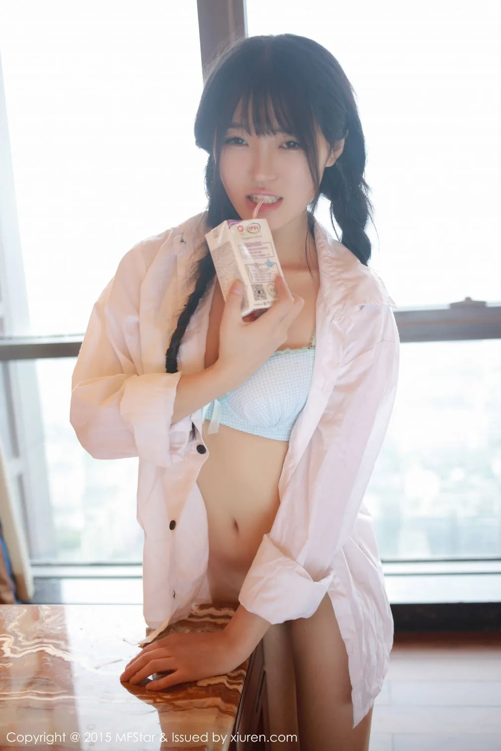 [Học viện người mẫu MFStar] Tập 025 Yi Xiaoqi MoMo - Bộ ảnh nữ sinh Thành Đô - 43