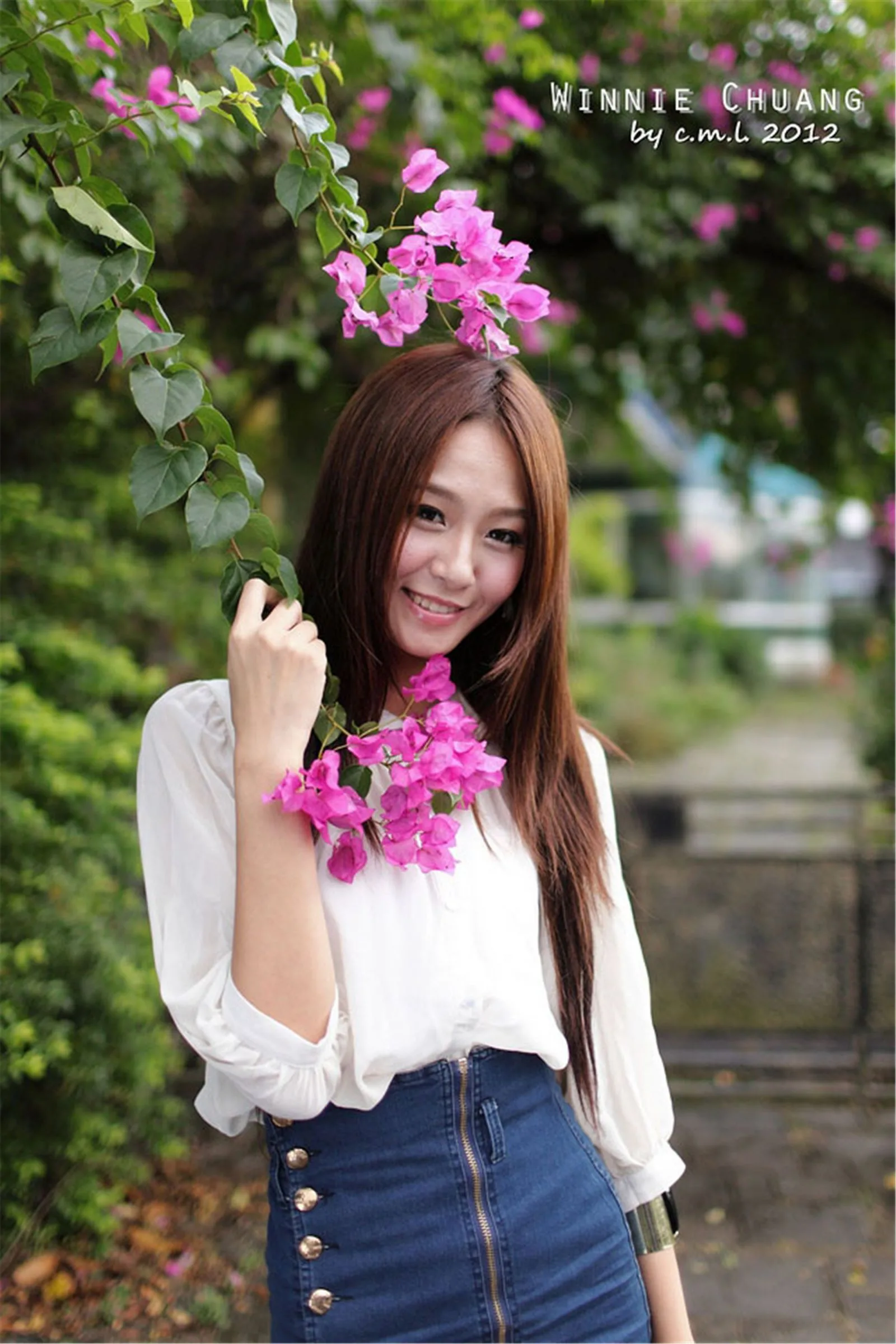[Tập đặc biệt của Beautyleg] Winnie Xiaoxue - Hình ảnh độ phân giải cao về buổi chụp ảnh ngoại cảnh thanh lịch tại Đại học Quốc gia Đài Loan - 22