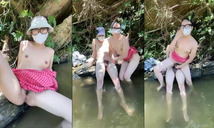 Clip: Đưa em ra bờ suối chịch mà nước lạnh quá chim anh không cứng lên được - Clip Hot Việt