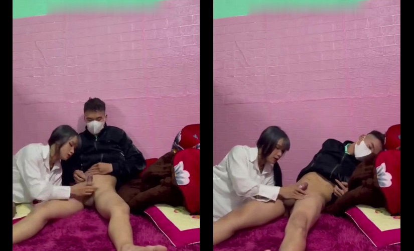 Clip: Thương đen và em trai mới lớn vừa mút đã bắn đầy bụng - Clip Hot Việt