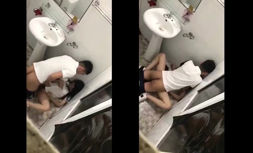 Clip: Đi họp lớp nhậu say đưa cô bạn vào phòng tắm lén lút xả - Clip Hot Việt