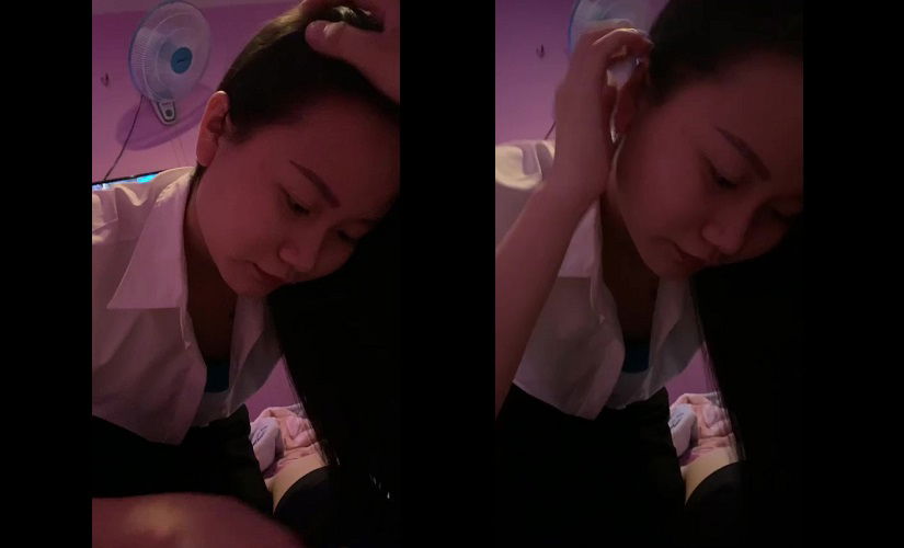 Clip: Em 2k1 ngoan dâm trong bộ đồ công sở vừa tan làm - Clip Hot Việt