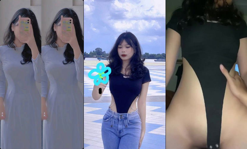 Clip: Vy Trần – Biên Hòa em nữ sinh lên đồ với bodysuit cực nứng - Clip Hot Việt