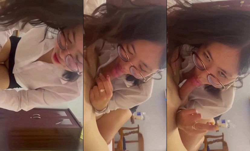 Clip: Em thư ký dâm đãng trong bộ đồ công sở em còn chê chim anh đen thui - Clip Hot Việt