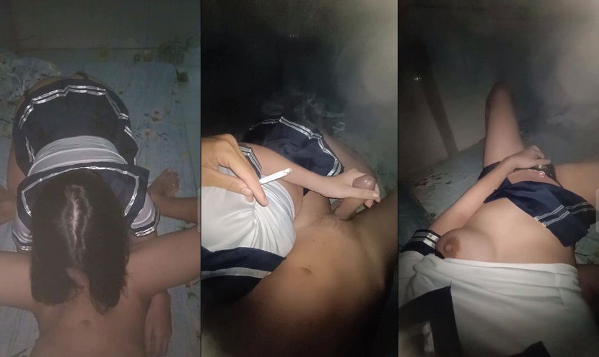 Clip: Lâu ngày gặp lại người yêu cũ em còn chiêu đãi bằng bộ đồ nữ sinh - Clip Hot Việt